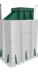 Погреб-Кессон Земляк 1500х2000 (муфта 159) – фото 4 | СТРОЭКОС